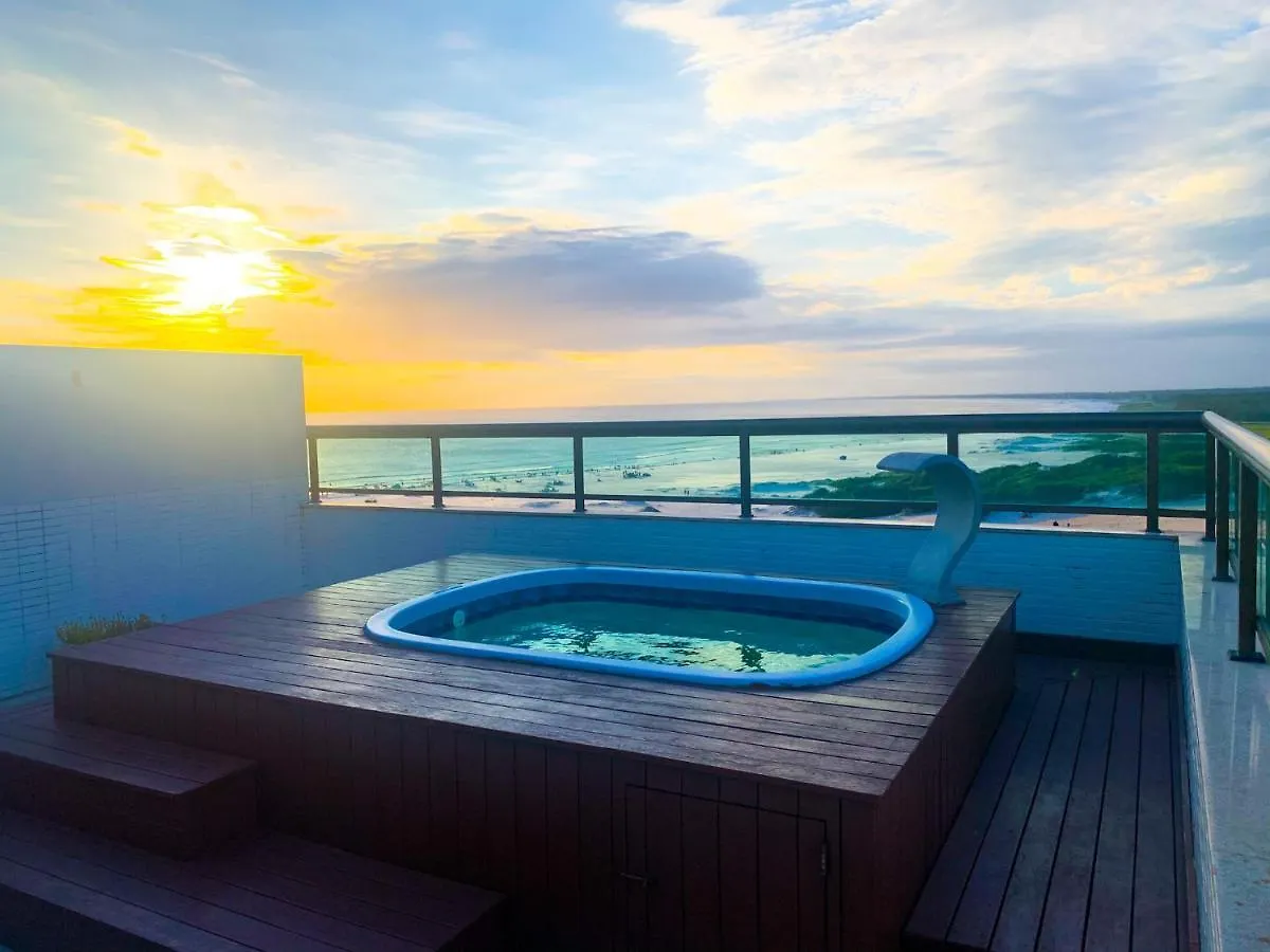 Luxuosa Cobertura Com Piscina Praia Grande - Residencial Sophia I 阿拉亚尔-杜卡布 巴西